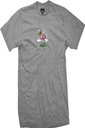 DGK TRIPPY MATH GREY HEATHER SS S
