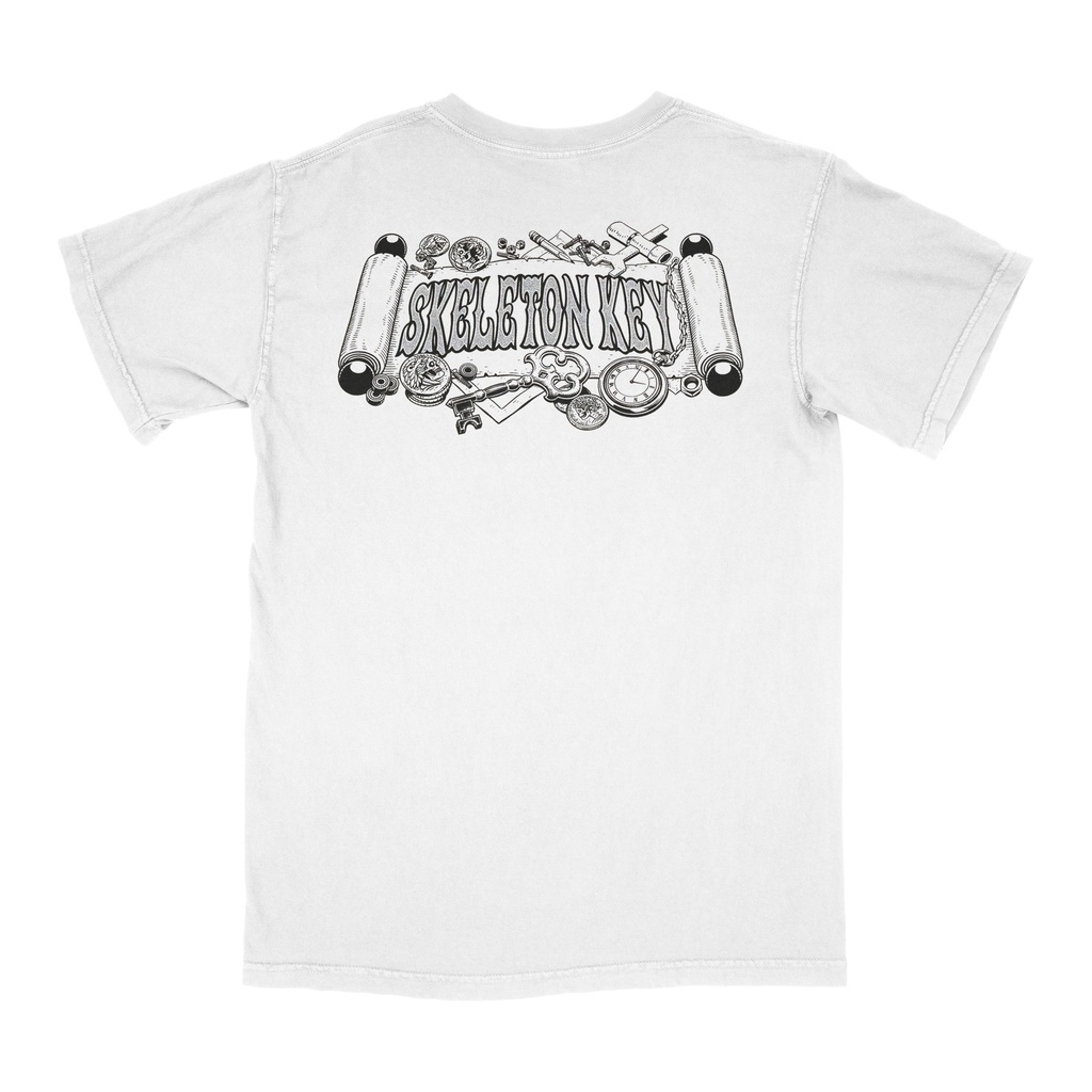 SKELETON KEY CIRCLE LOGO HEAVYWEIGHT BLACK SS M