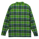 ANTI-HERO BASIC EAGLE GREEN/BLUE FLANNEL JACKET M