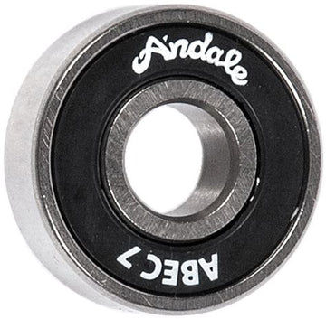 ANDALE BLACK AND GOLD ABEC 7 SINGLE SET