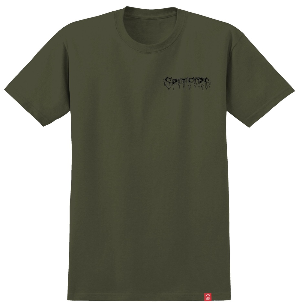 SPITFIRE BATWING CLASSIC MILITARY GREEN/BLACK SS M