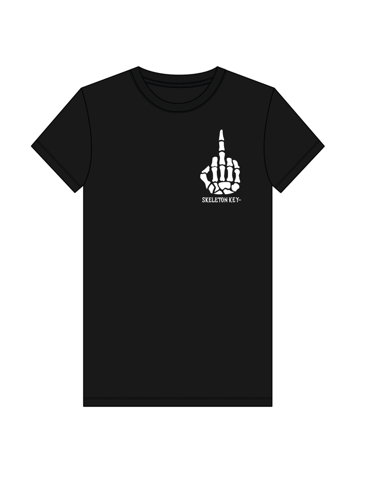 SKELETON KEY CIRCLE LOGO HEAVYWEIGHT BLACK SS M