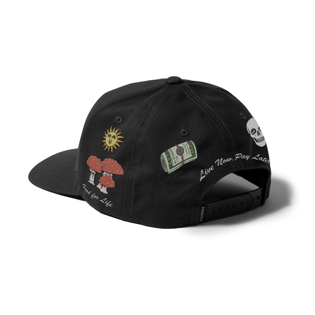 PRIMITIVE IMPERIAL SNAPBACK HAT CREAM