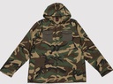SPITFIRE OG CLASSIC NYLON EMB BLACK/ORANGE HOODED JACKET M