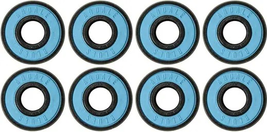 ANDALE BLACK AND GOLD ABEC 7 SINGLE SET