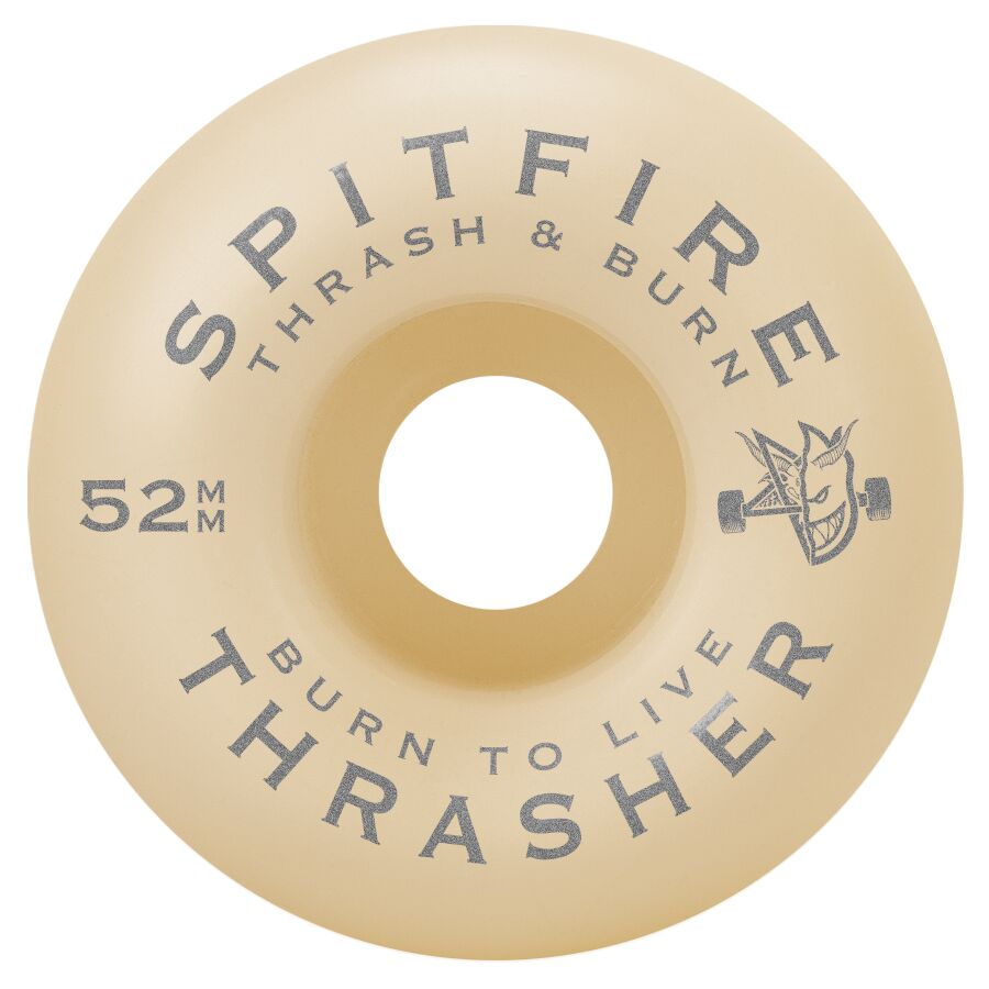 SPITFIRE FORMULA FOUR THRASHER FLAME CLASSIC 52MM 99D (Set of 4)