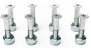 SCREW CITY HARDWARE RED HEART 1"