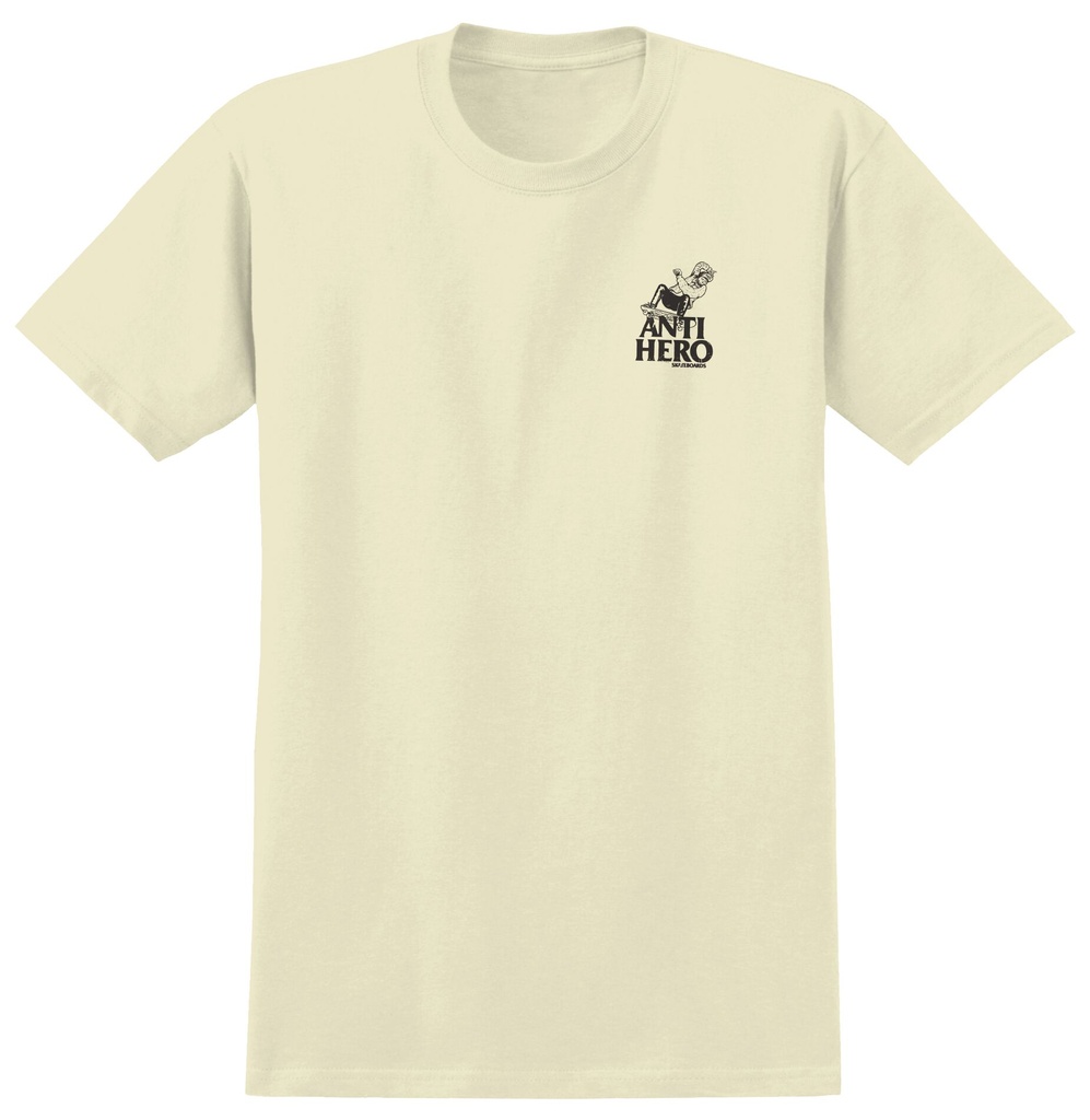 ANTI-HERO HEWITT BY LANCE DOUBLE RINGSPUN CREAM/BLACK SS M