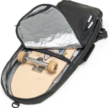 SPITFIRE BIGHEAD DAY SKATE BACKPACK BLACK/WHITE