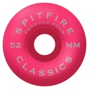 SPITFIRE FORMULA FOUR FLORAL CLASSIC PINK 52MM 99D (Set of 4)