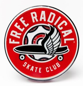 FREE RADICAL ABEC 5 YELLOW BEARINGS SINGLE SET