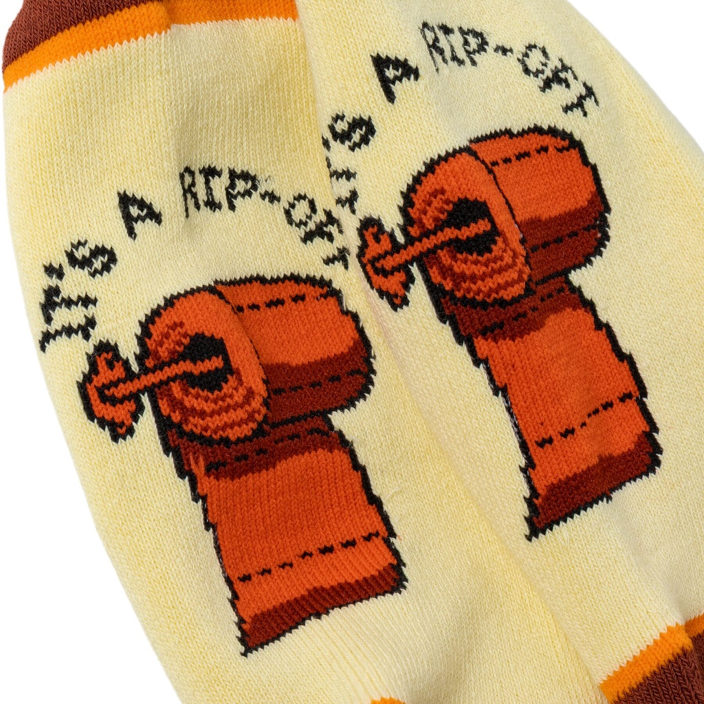 ANTI-HERO ITS A RIP OFF SOCKS CREAM