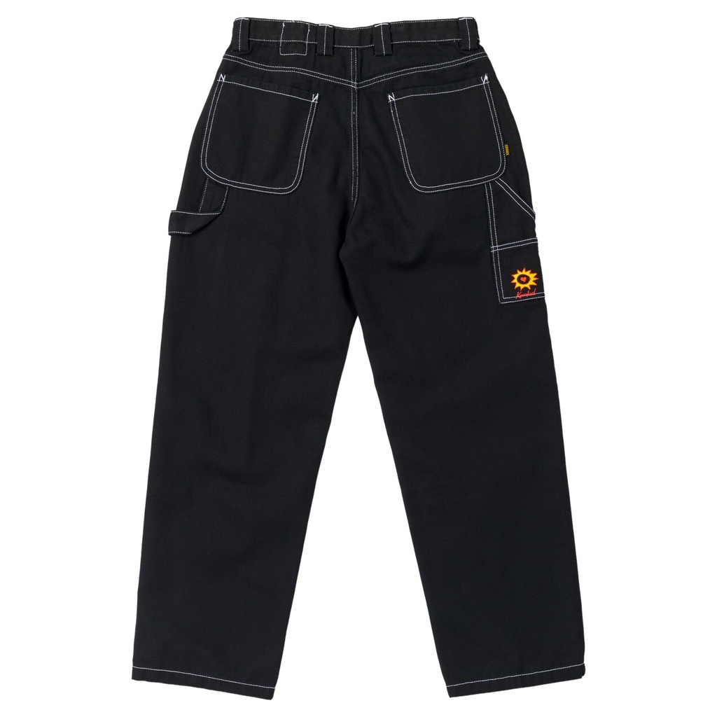 KROOKED SHMOO BROWN CARPENTER PANTS S