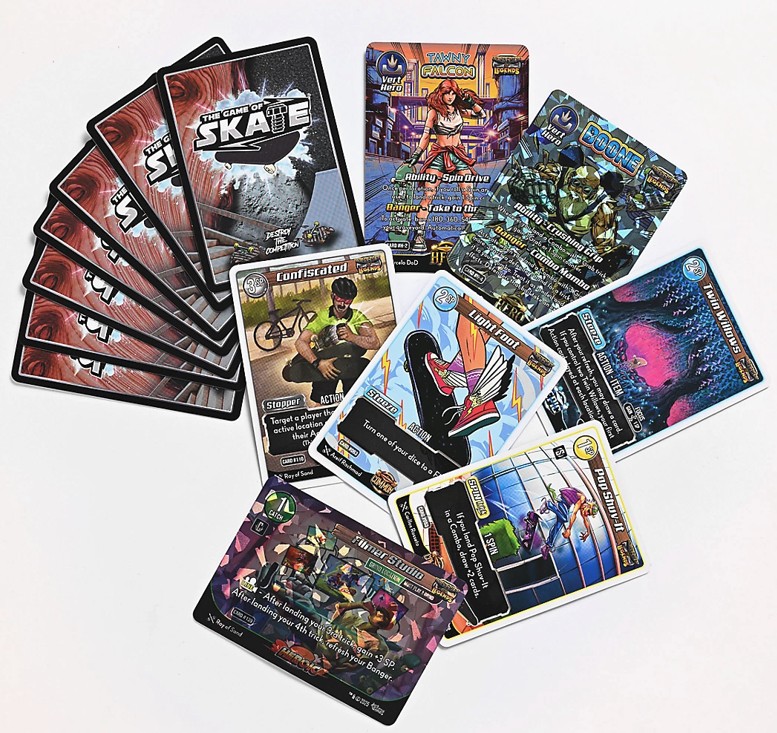 THE GAME OF SKATE TRADING CARD GAME 13 CARD SINGLE PACK