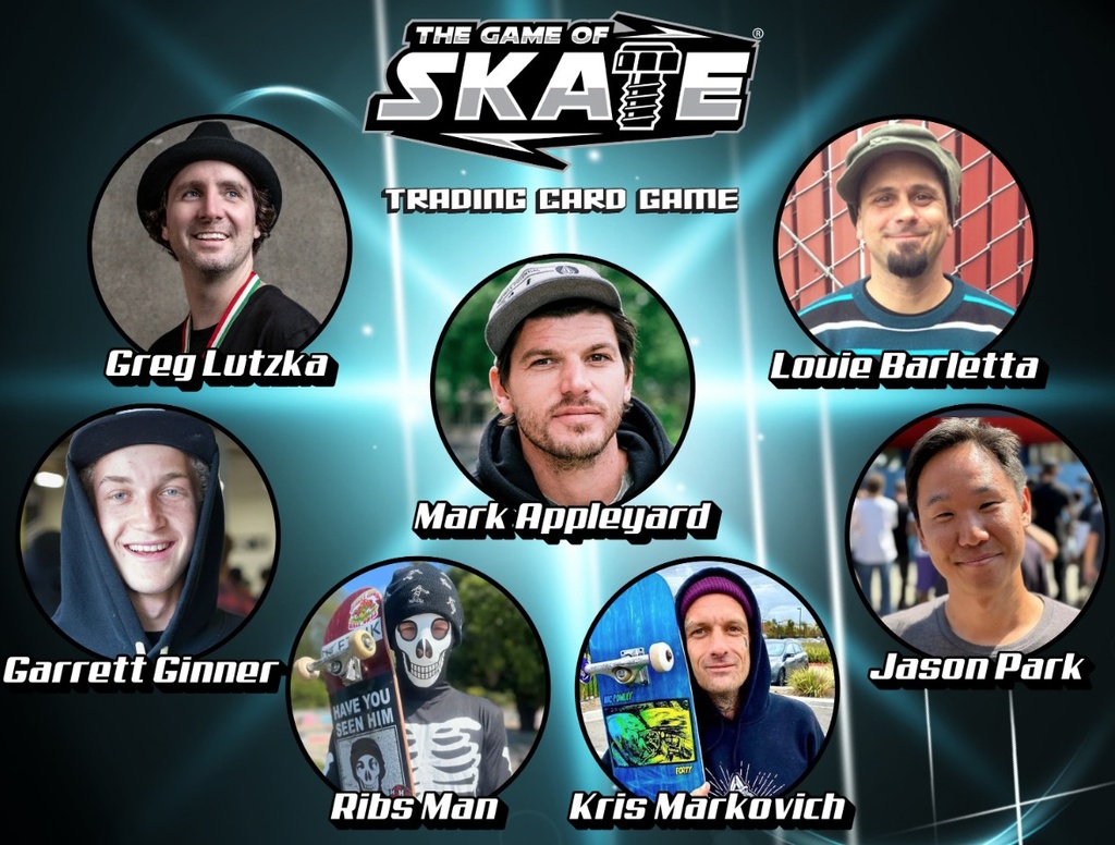 THE GAME OF SKATE TRADING CARD GAME 13 CARD SINGLE PACK