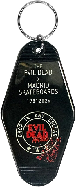 MADRID X EVIL DEAD 45TH ANNIVERSARY KEYCHAIN
