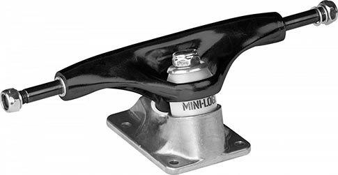 MINI LOGO SPLIT BLACK/RAW TRUCK 8.00 
