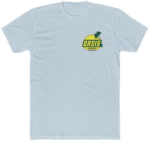 45 RPM VINTAGE OASIS SKATEPARK BLUE SS M