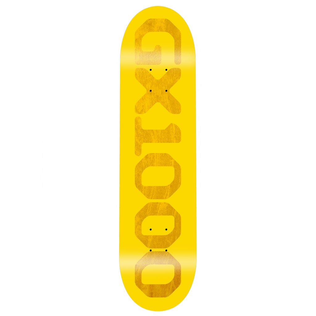 GX1000 TEAM OG LOGO YELLOW DECK 8.37