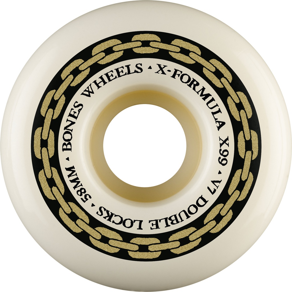 BONES X-FORMULA DOUBLE LOCKS V7 58MM 99A (Set of 4)