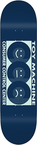 TOY MACHINE TEAM CCC BLUE DECK 7.50