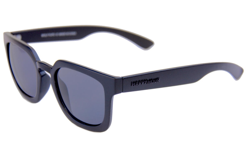 HAPPY HOUR WOLF PUPS MATTE BLACK SUNGLASSES