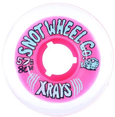 SNOT X RAYS PINK CORE 57MM 80A (Set of 4)