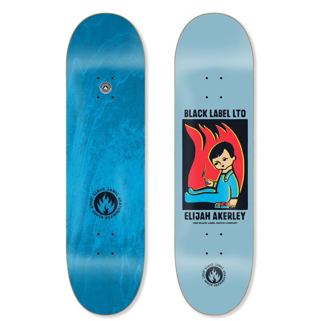 BLACK LABEL ELIJAH AKERLEY FIRESTARTER DECK 8.75