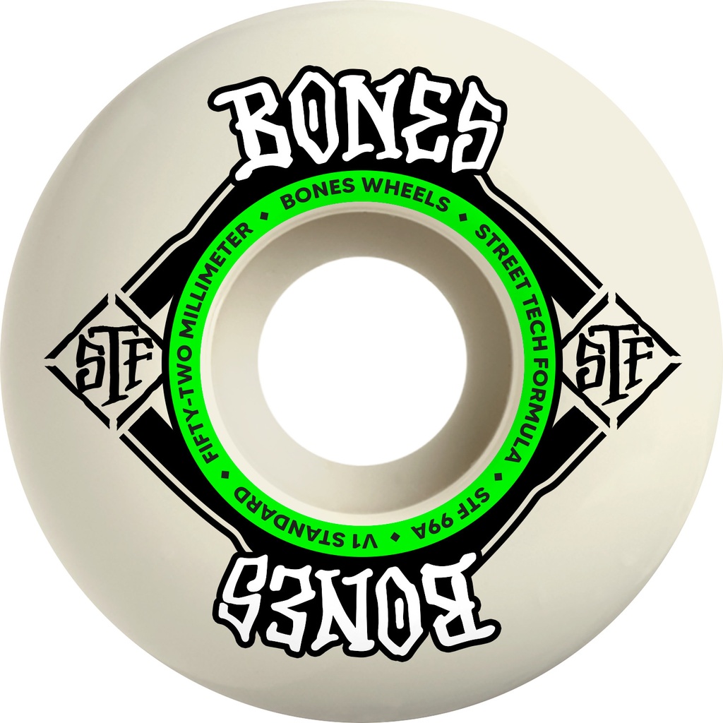 BONES STF STANDARDS V1 52MM 99A (SET OF 4)