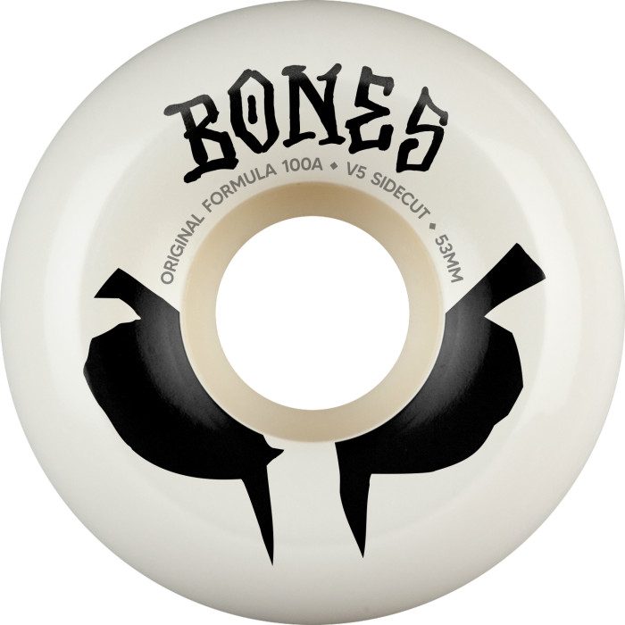 BONES 100S OG FORMULA SIDECUTS V5 53MM 100A (Set of 4)