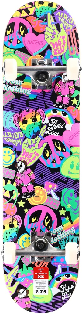 DGK DAY GLOW COMPLETE 7.75