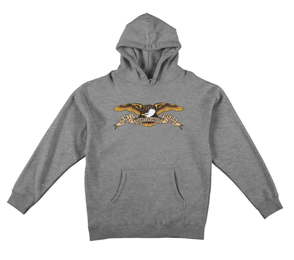 ANTI-HERO EAGLE GUNMETAL HEATHER HD/SWT XL