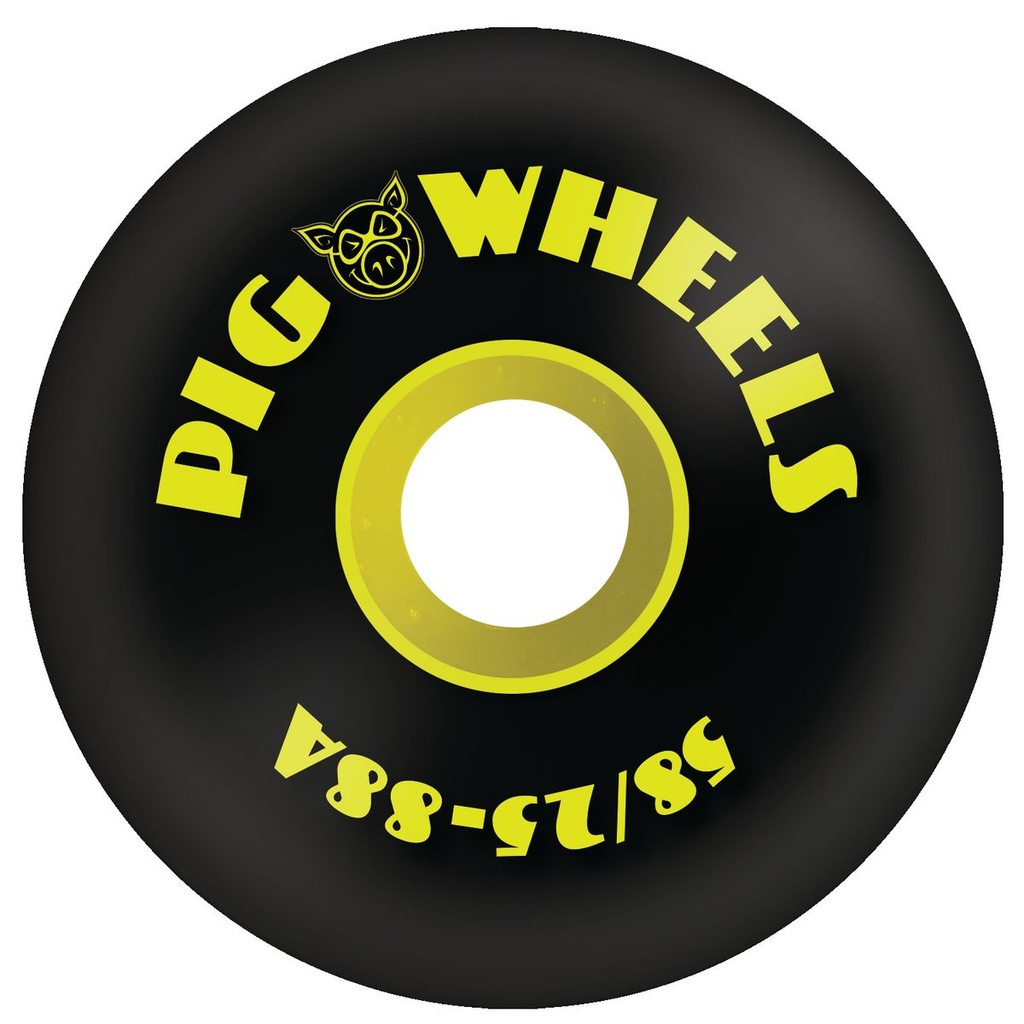 PIG RT'S BLACK 58MM 88A (Set of 4)