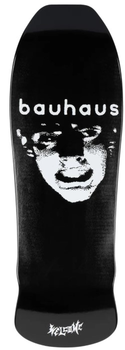 WELCOME X BAUHAUS MASK ON EARLY GRAB SHAPED DECK 10.00 X 31.95