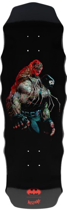 WELCOME X BATMAN BANE ON WIDOW SHAPED DECK 10.00 X 31.00