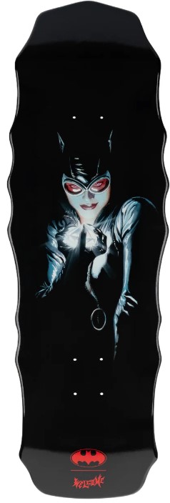 WELCOME X BATMAN CATWOMAN ON WIDOW SHAPED DECK 10.00 X 31.00