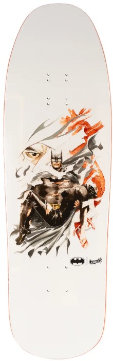 WELCOME X BATMAN HEART OF HUSH ON GAIA SHAPED DECK 9.60 X 31.75