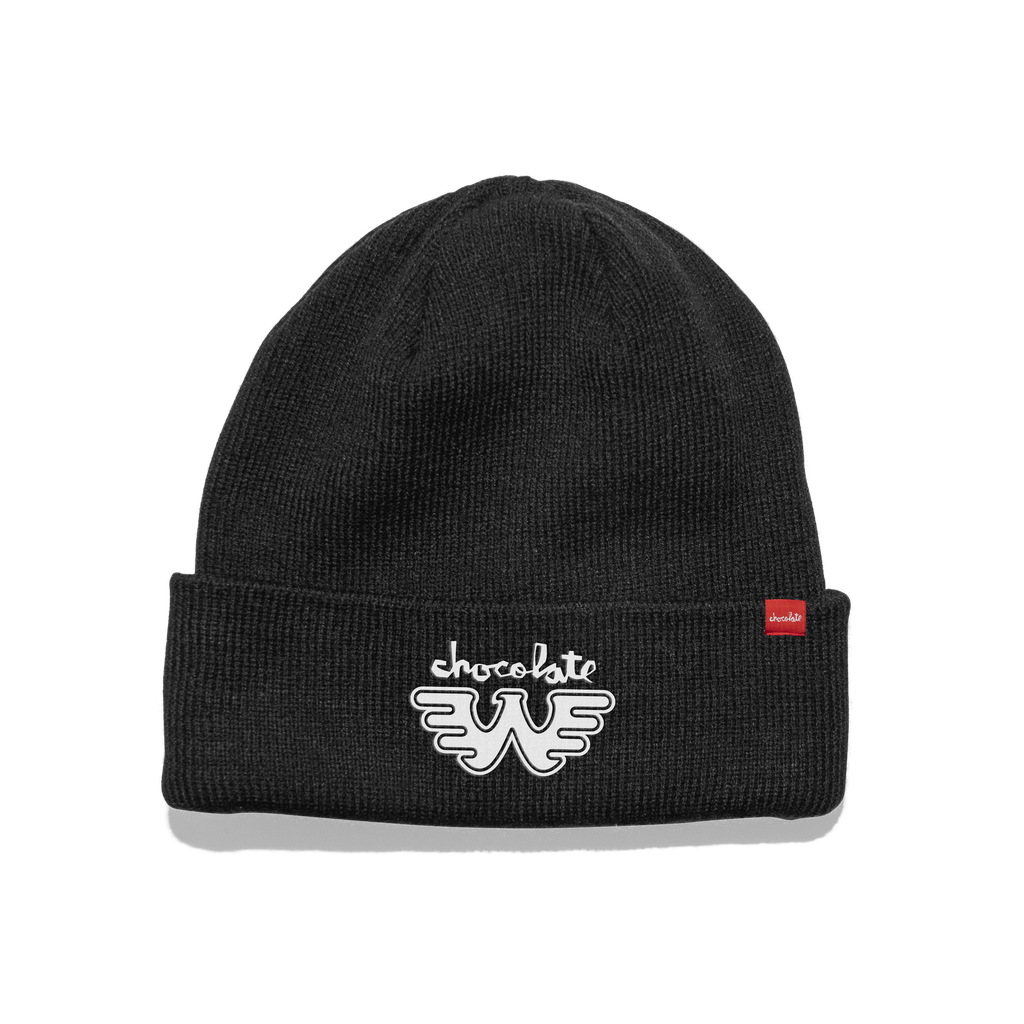 CHOCOLATE WAYLON JENNINGS W TIGHT CUFF BEANIE BLACK