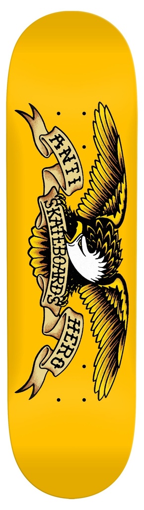 ANTI-HERO TEAM DBX EAGLE YELLOW DECK 8.25