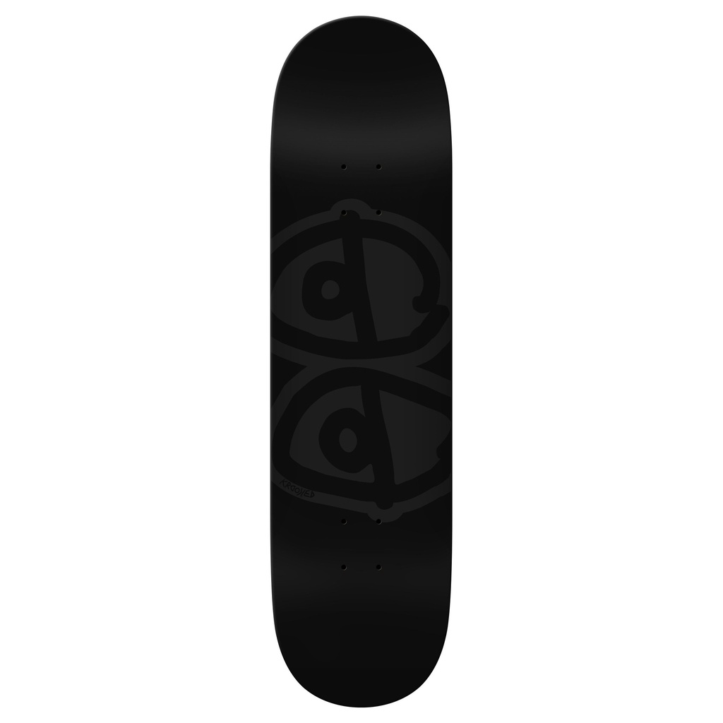 KROOKED TEAM EYES BLACK DECK 8.50