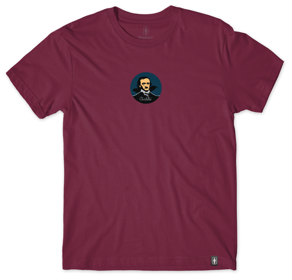 CHOCOLATE POE BURGUNDY SS M