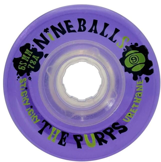 SECTOR 9 NINEBALLS PURPLE 65MM 78A WHEELS