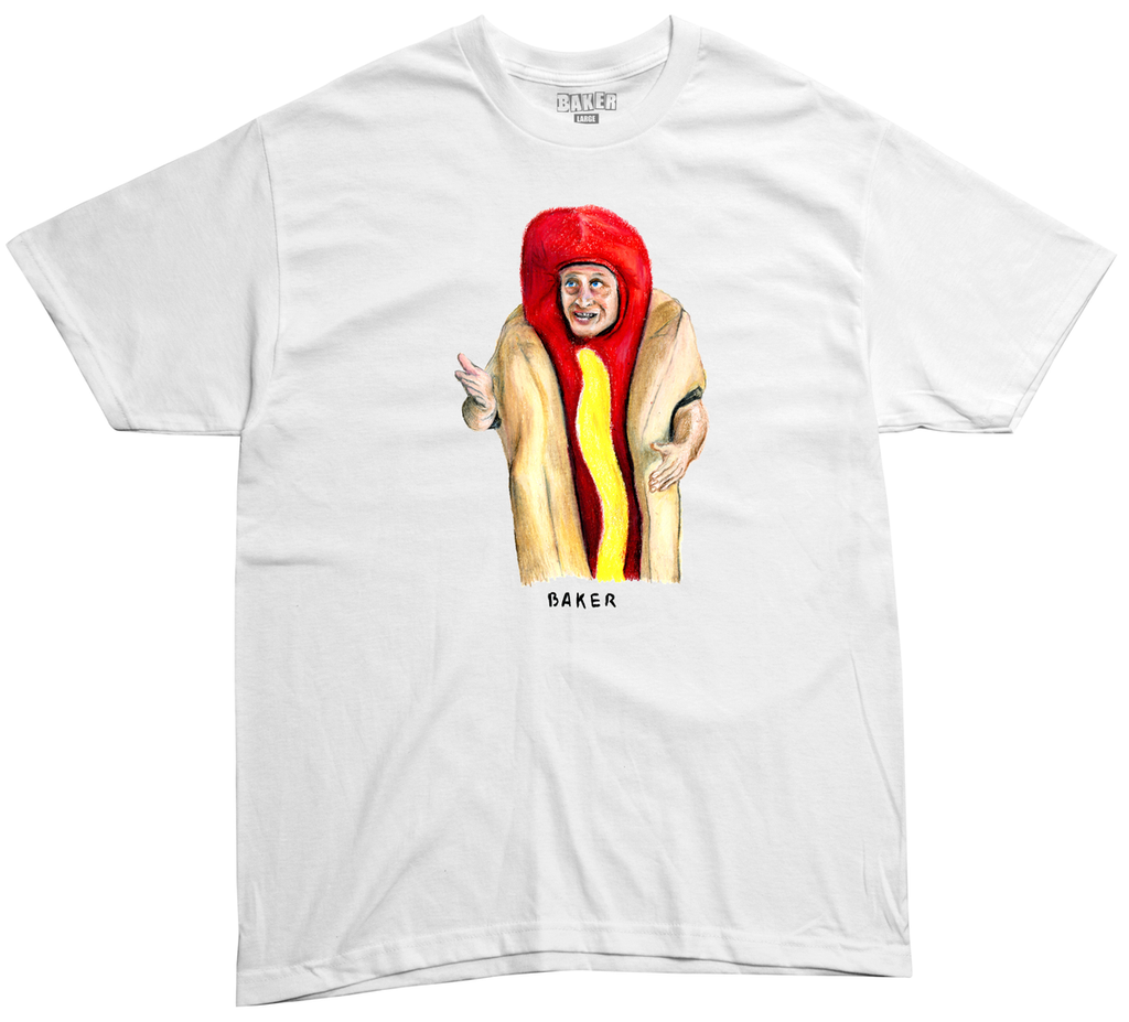 BAKER RAAANDOMM WHITE SS L