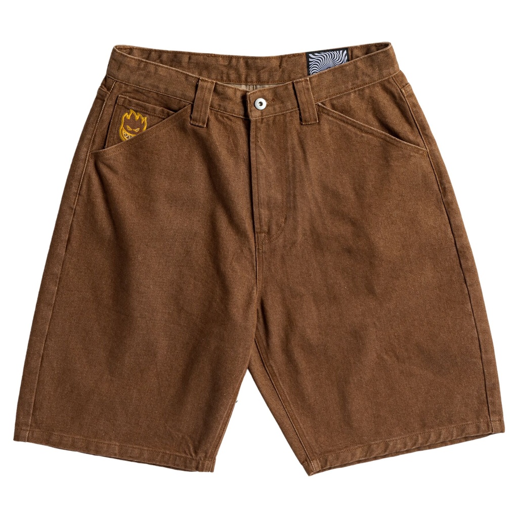SPITFIRE BIGHEAD BROWN DENIM SHORTS M