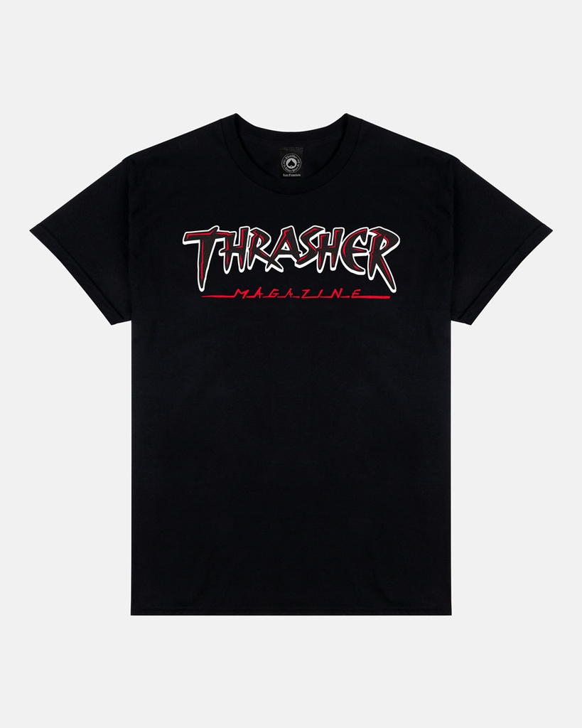 THRASHER SLASH BLACK SS L