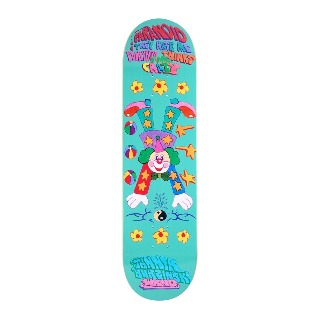 WKND TANNER BURZINSKI PARANOID DECK 8.50