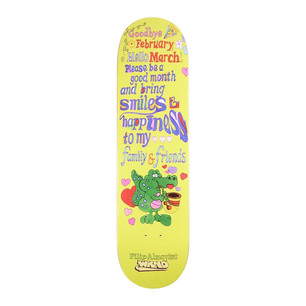 WKND FILIP ALMQVIST HELLO MARCH DECK 8.37