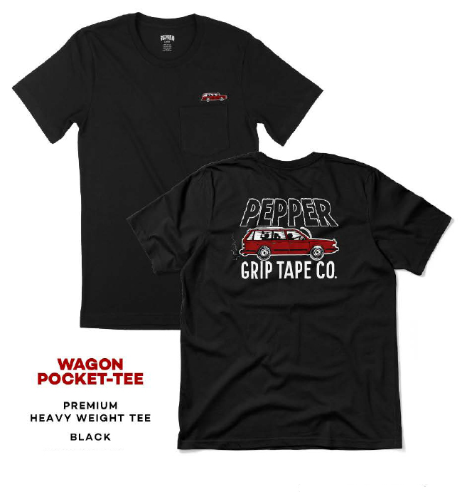 PEPPER WAGON POCKET BLACK SS M