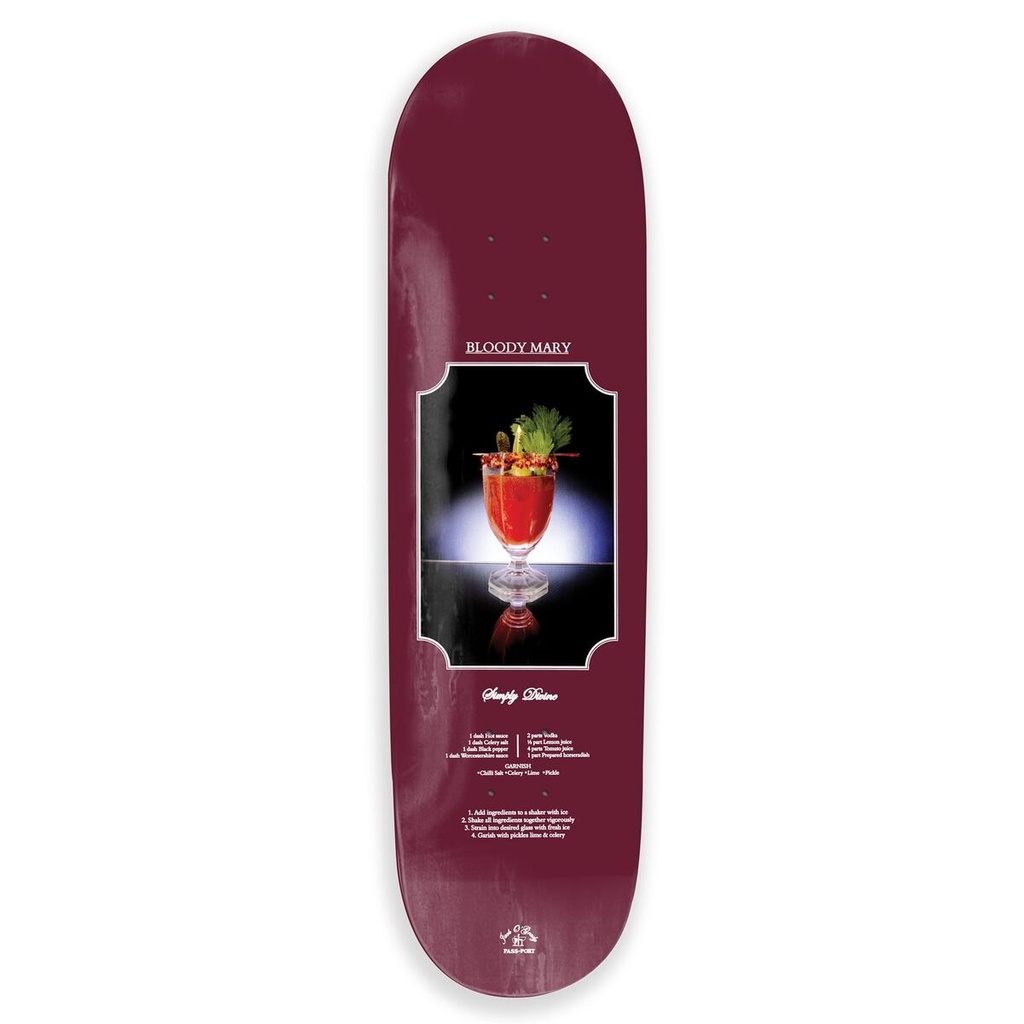 PASSPORT JACK O'GRADY COCKTAIL PRO SERIES DECK 8.25