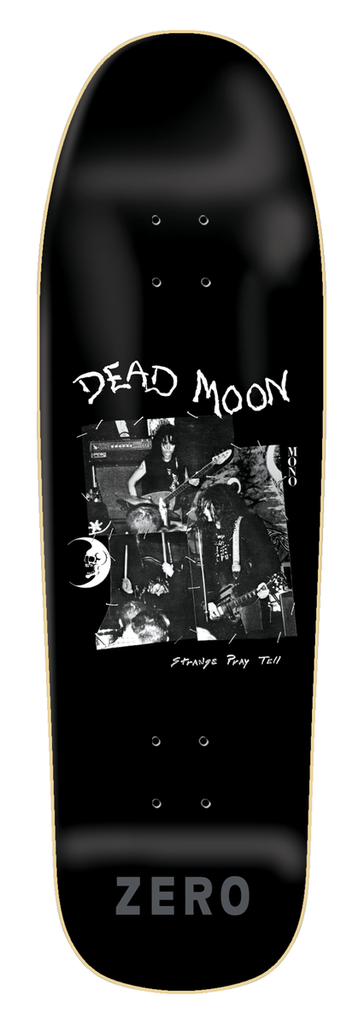 ZERO DEAD MOON STRANGE PRAY TELL SHAPED DECK 9.25